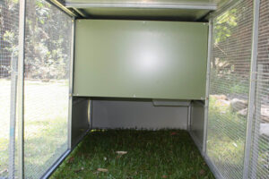 Standard chicken tractor model inside