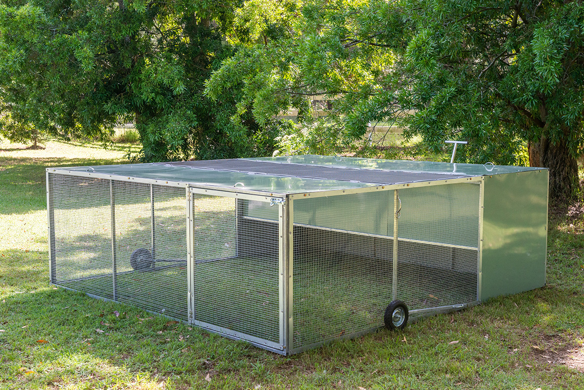 Jumbo Chicken Tractor