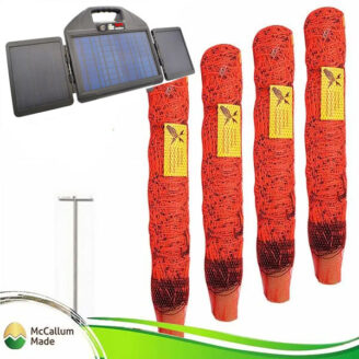 electric goat netting kit 200m hotline 200 solar energiser