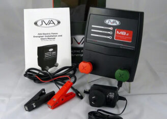 JVA MB3 Electric-Fence Energiser with 50W Solar Kit
